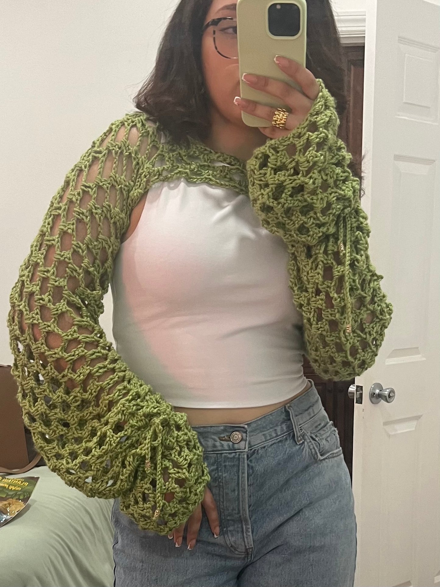 CROCHET SHRUG