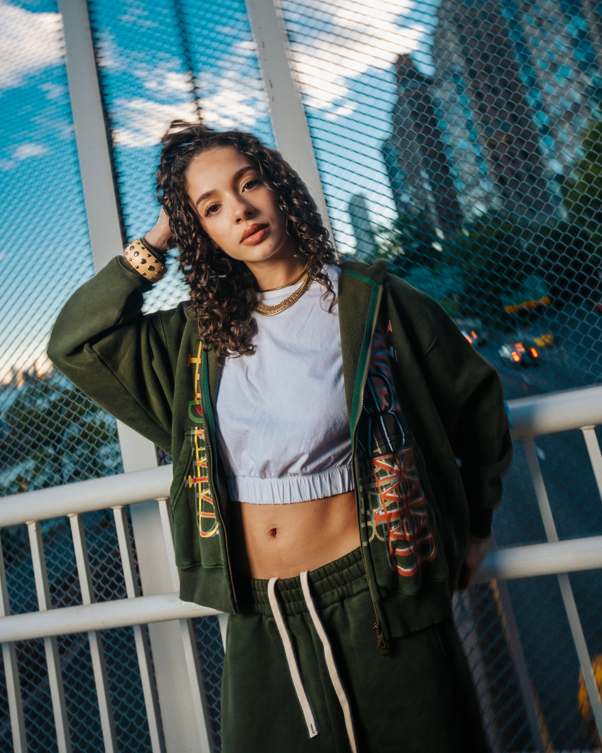 CALLE Zip Up Hoodie