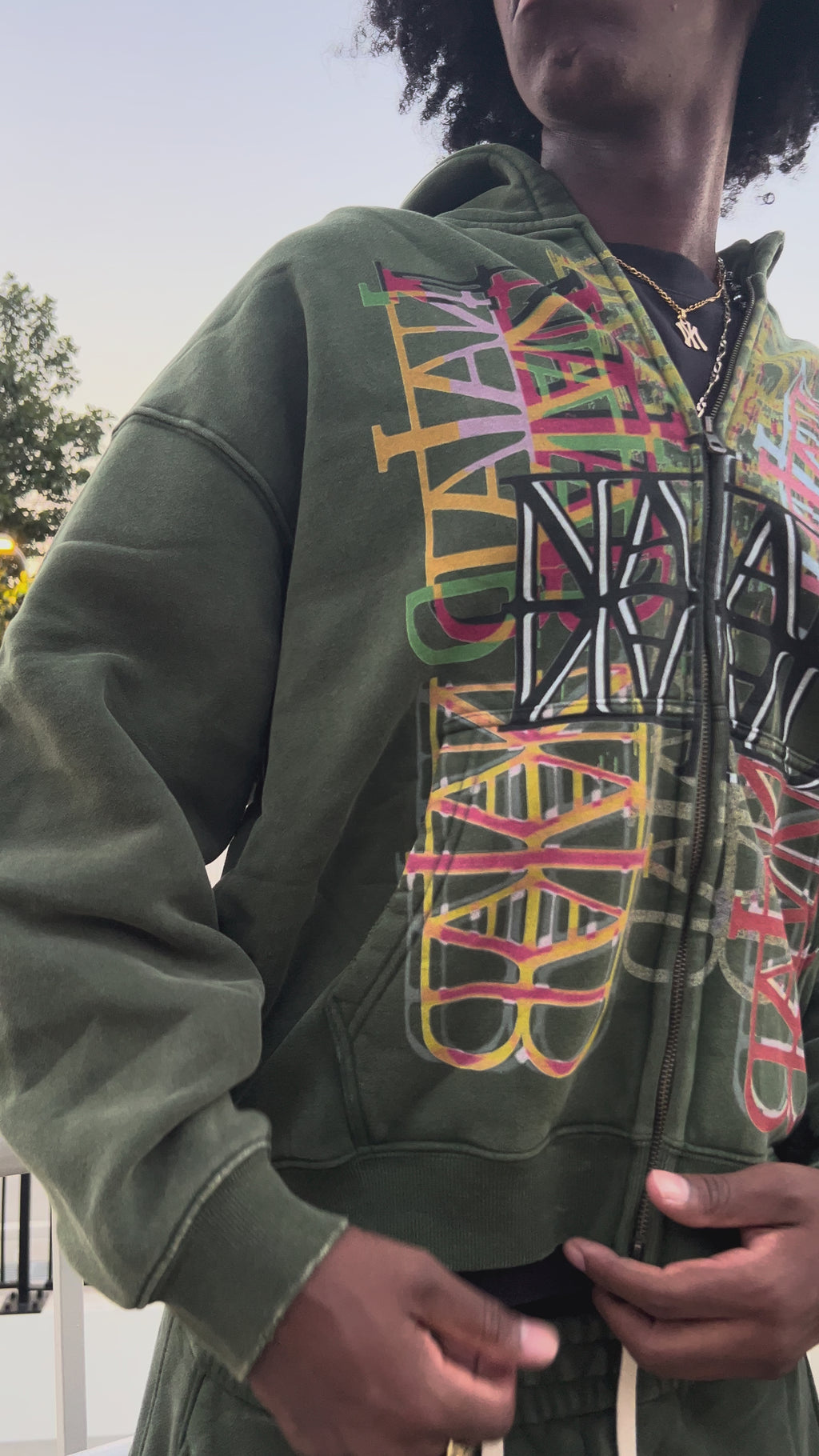 CALLE Zip Up Hoodie